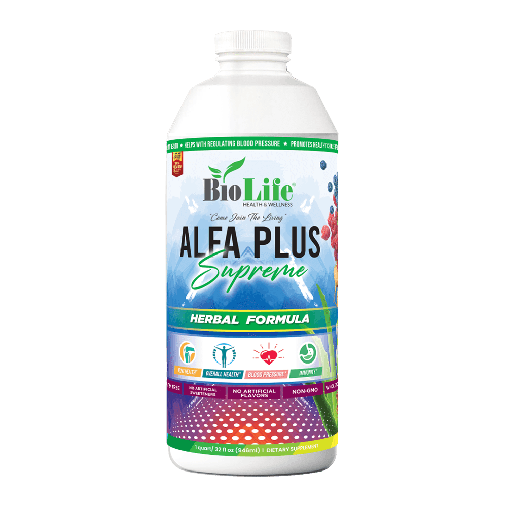 Alfa Plus Supreme, Herbal Liquid Supplement with Mineral Support, 32oz - Biolife