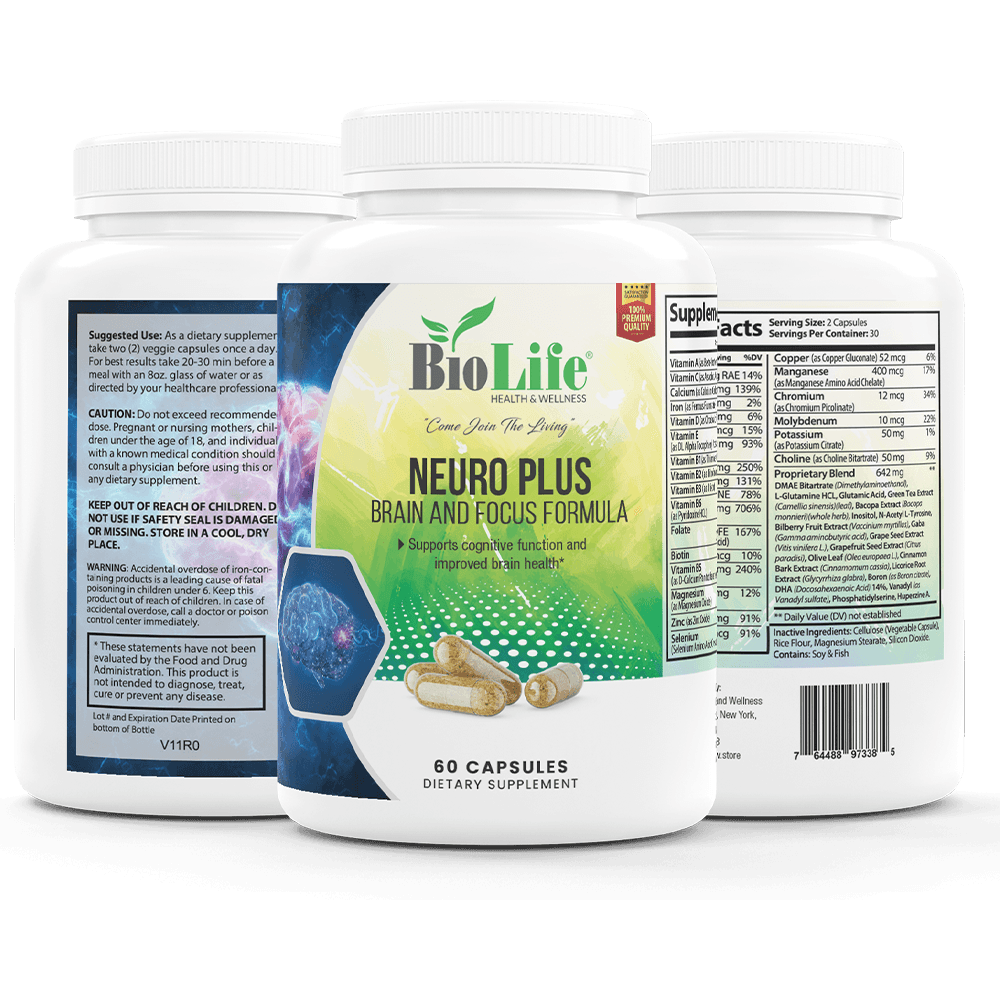 Neuro Plus: Brain and Focus Formula - Biolife