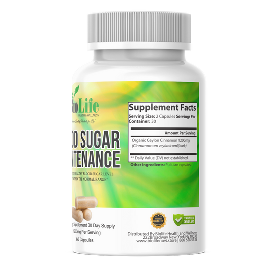 Blood Sugar Maintenance