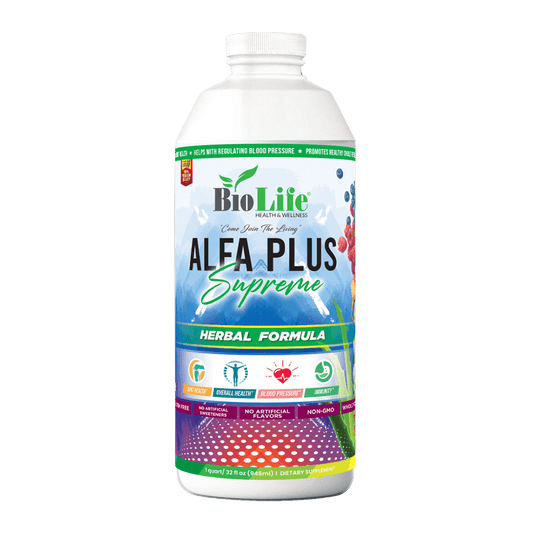 Alfa Plus Supreme, Herbal Liquid Supplement with Mineral Support, 32oz - Biolife