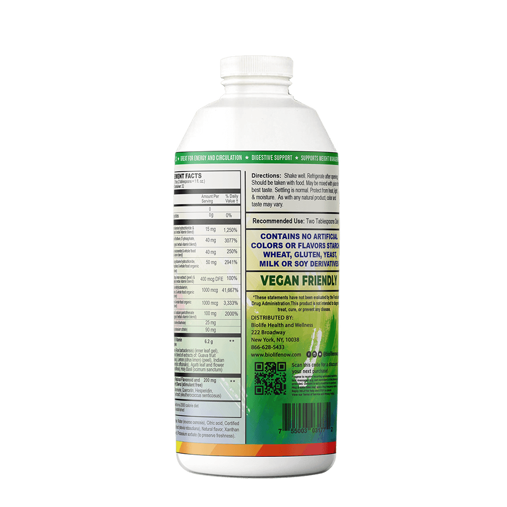 Biolife Plus Supreme Liquid Multivitamin, 32 oz - Biolife