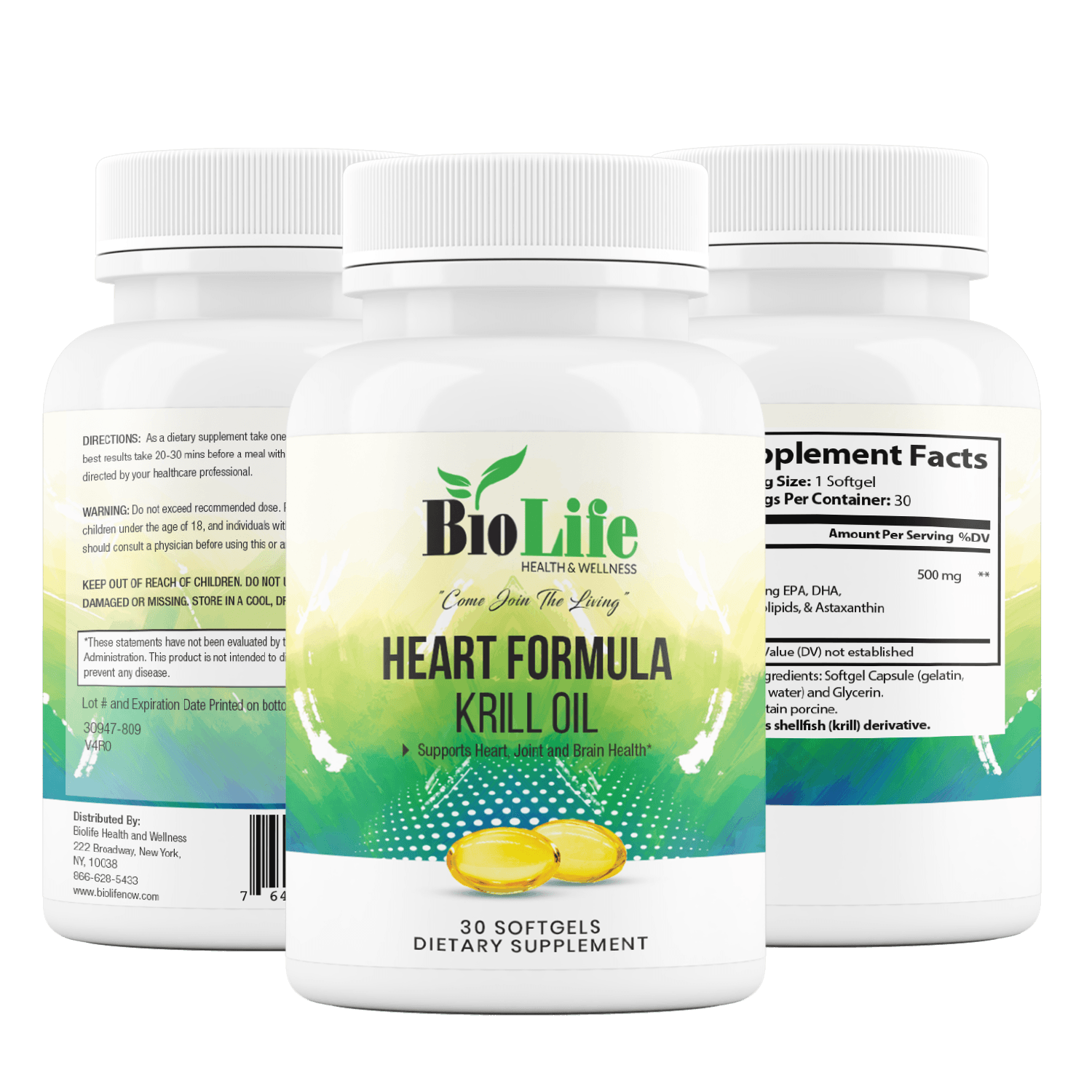 Heart Formula - Krill Oil - Biolife
