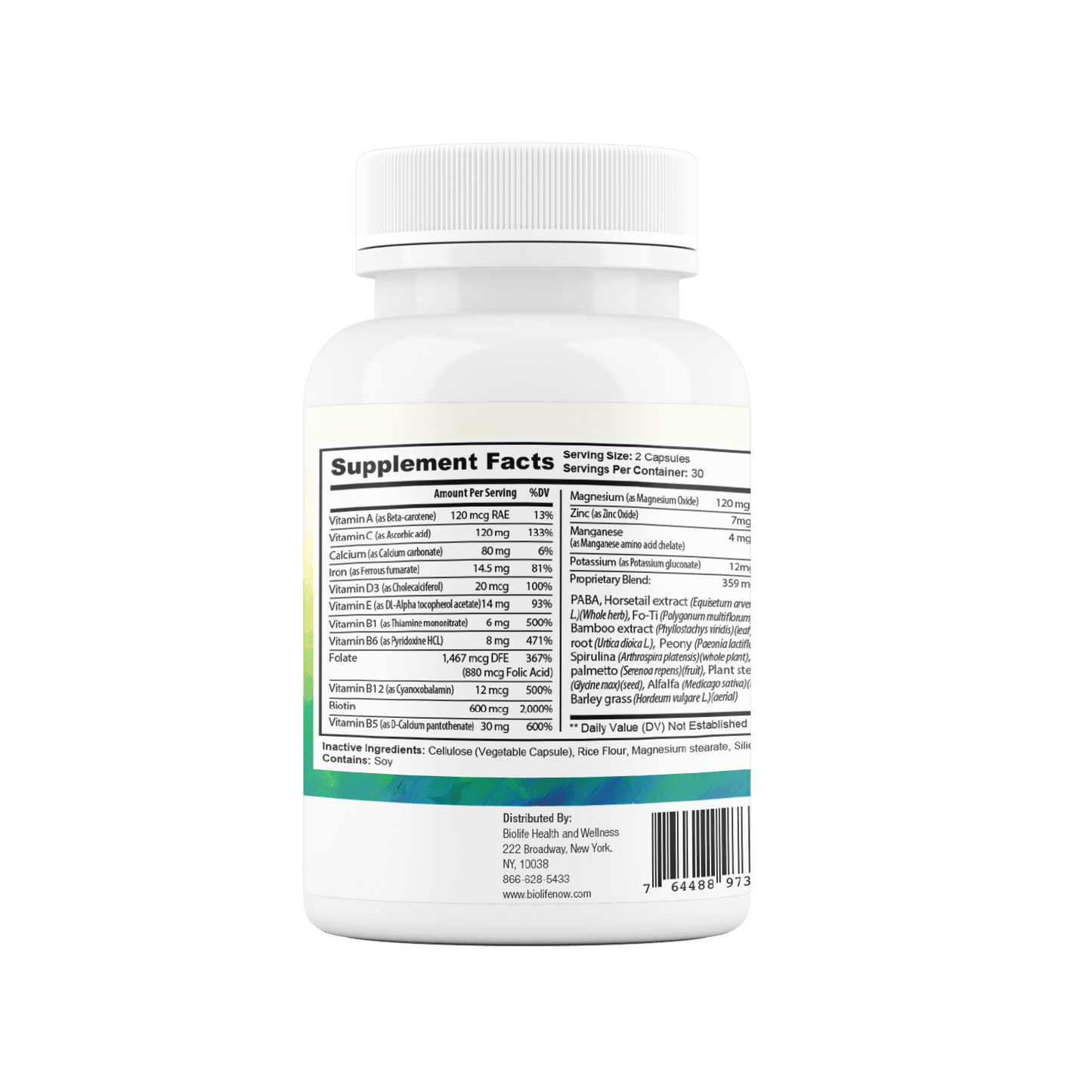 HSN Formula (Hair, Skin & Nails) - Biolife