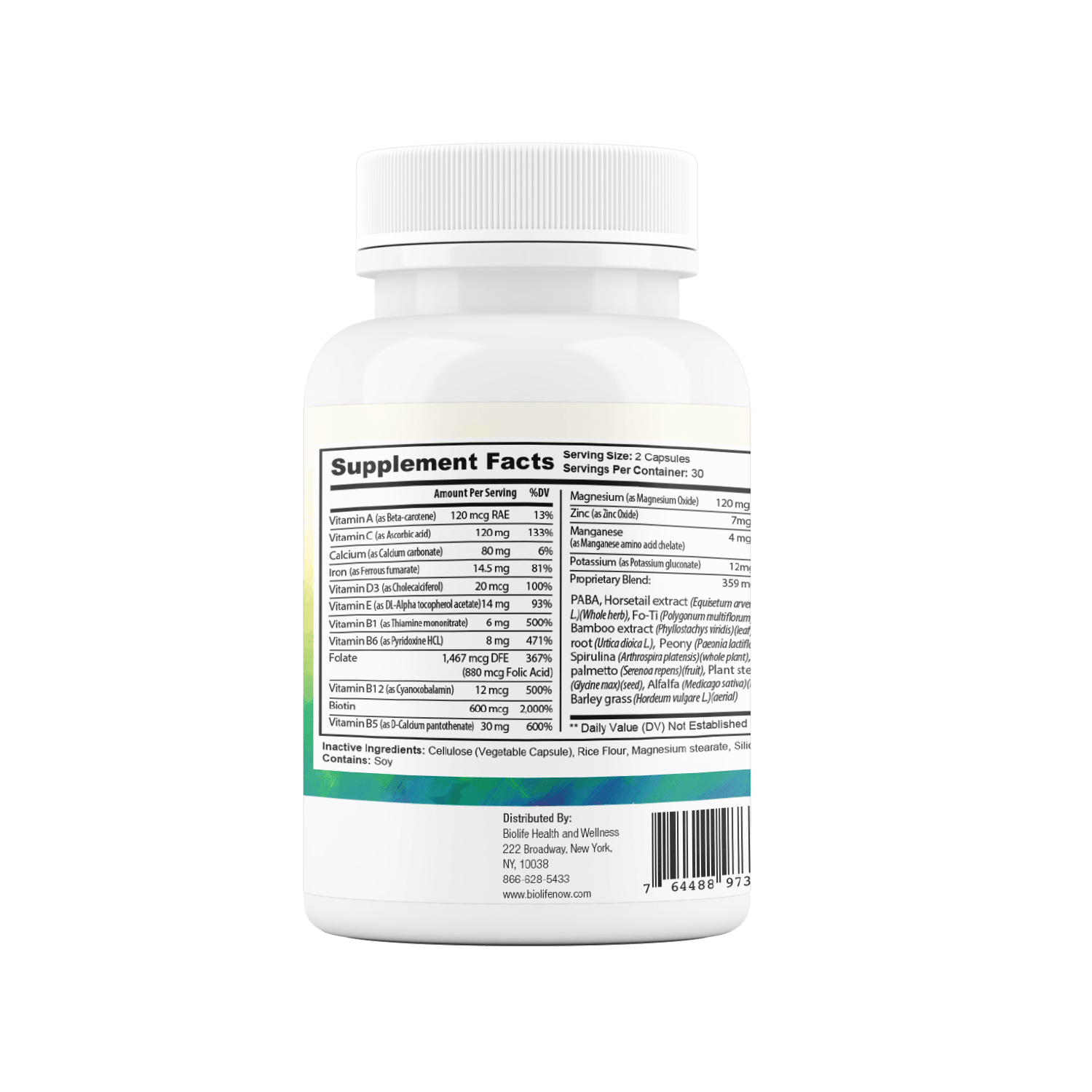 HSN Formula (Hair, Skin & Nails) - Biolife