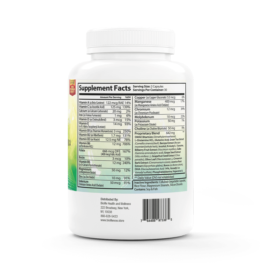 Neuro Plus: Brain and Focus Formula - Biolife