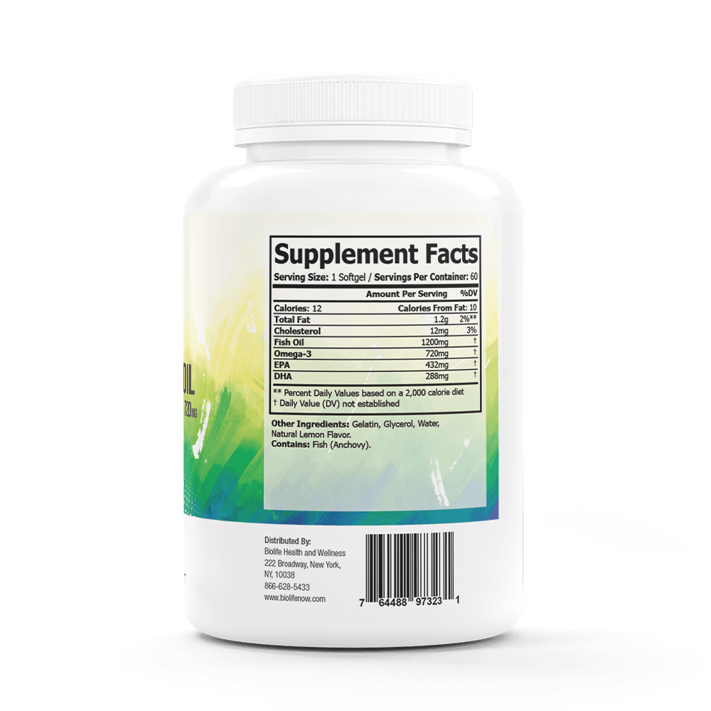 Omega 3 Fish Oil - Biolife