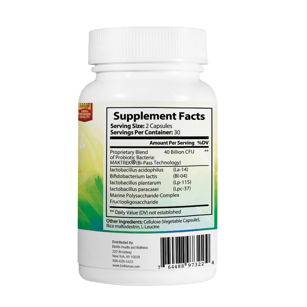 Probiotic-40 Billion CFU - Biolife
